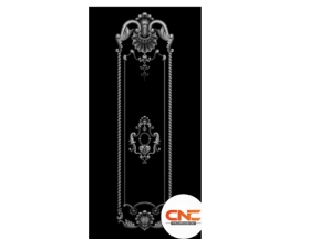 Cửa lá tây thiết kế file jdp đẹp mắt