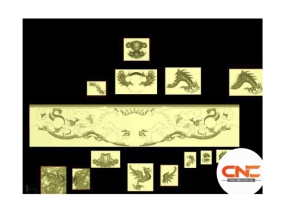 Dạ sập thờ tứ linh đục chấp sâu kênh bong file jdp