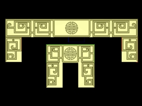 Dạ triện mẫu chữ thọ tròn