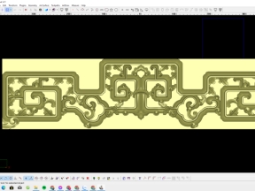 Dạ triện tam cấp CNC file jdp đẹp