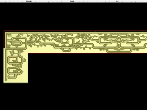 Dạ triện thiết kế quả đào