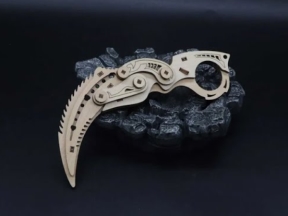 Dao karambit csgo mô hình gỗ