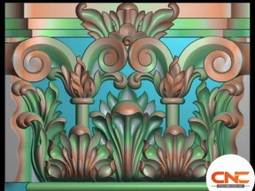 Đấu cột lá tây cnc mẫu jdp mới