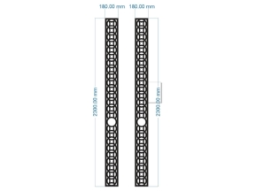 Diềm đồng tiền cnc – hoa văn trang trí cổng