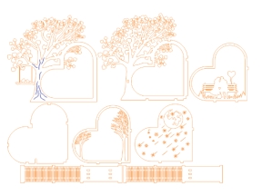 Đồ decor để bàn cnc cực đẹp