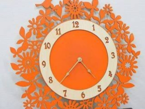 Đồng hồ hoa lá cnc mới nhất