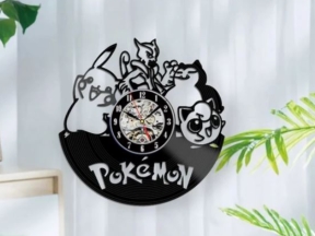Đồng hồ Pokemon hoạt hình cắt CNC