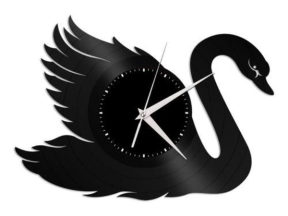 Đồng hồ thiên nga cnc thiết kế dxf và corel