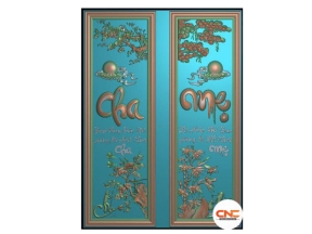 Downlaod file Tranh cha mẹ cnc jdp mới
