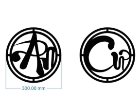 Download chữ an cư lạc nghiệp cnc dxf