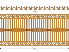 Download cnc hàng rào file cad đẹp nhất dxf