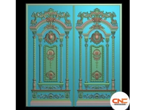 Download file Cửa biệt thự đẹp file jdp