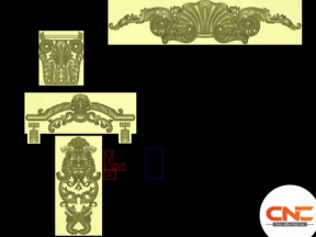 Download file cửa tân cổ điển cnc tuyệt đẹp