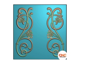 Download file hoa lá tây móc jdp đơn giản