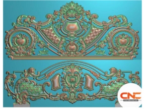 Download file jdp Giường tân cổ điển cnc đẹp