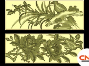 Download file Mẫu cành hoa cnc jdp