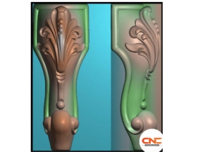 Download file mẫu chân ghế cnc mới