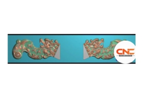 Download file Mẫu CNC chân Bàn xoay đầu rồng