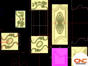 Download file mẫu Cửa cnc jdp đẹp