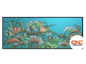 Download file Mẫu tranh sen cnc jdp mới