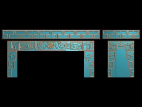 Download File thiết kế mẫu Bàn Thờ Phào Chỉ 52 Dạ Triện Hoa Văn cnc gỗ bản đẹp