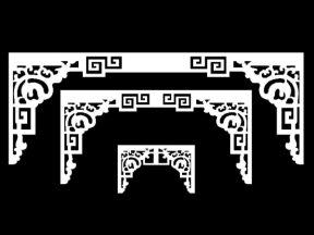 Download File thiết kế mẫu Cắt 2D Dạ Triện Bàn Thờ cnc gỗ bản đẹp