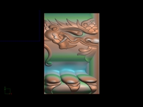 Download File thiết kế mẫu Chân 5 Móng cnc gỗ bản đẹp