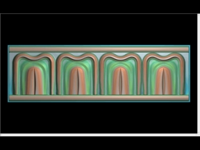 Download File thiết kế mẫu Phào Chỉ Sen cnc gỗ bản đẹp