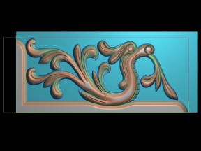 Download File thiết kế mẫu Rồng Góc cnc gỗ bản đẹp