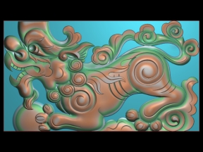 Download File thiết kế mẫu Tay Ghế Nghê cnc gỗ bản đẹp