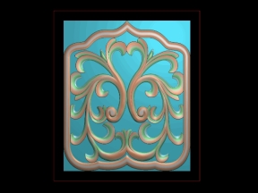 Download File thiết kế mẫu Vách Ngăn Hoa Lá Tây cnc gỗ bản đẹp