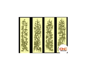 Download file Tranh tứ quý 3d đẹp mắt jdp