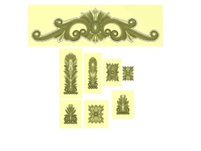 Download mẫu cnc hoa lá tây thiết kế đẹp 3d