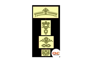 Download mẫu Cửa lá tây cnc mới nhất