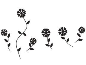 Download model bông hoa cnc dxf