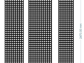 Download model cổng lỗ cnc dxf đẹp