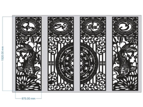 Download model cổng vạn sự như ý cá chép trống đồng