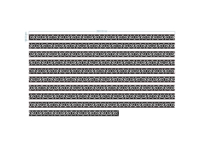 Download model diềm mái kính cnc dxf mới nhất