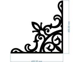 Download model hoa góc cnc bản vẽ dxf mới