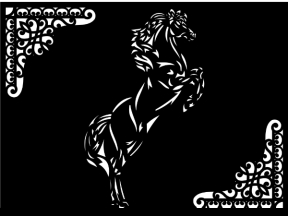 Download model hoa văn cổng ngựa cnc dxf