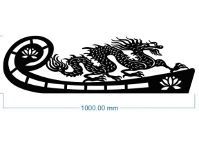Download model thiết kế hoa văn rồng cnc dfx đẹp