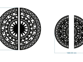 Download model trống đồng cnc tuyệt đẹp