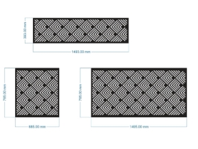 Download model vách ngăn cnc đơn giản đẹp mắt