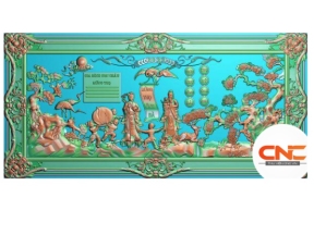 Download Tranh mừng thọ jdp cnc đẹp