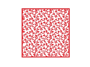 File 2D cắt họa tiết hoa lá Vách ngăn CNC đẹp