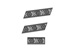 File 2d cnc lan can cầu thang 3 kích thước