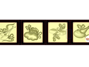 File 3d cnc bát bảo đẹp