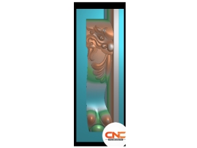 File 3d cnc chân bàn ghế hổ phù