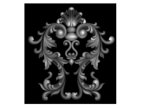 File 3d cnc hoa lá tây mới