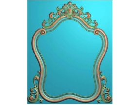 File 3d khung gương cnc độc đáo